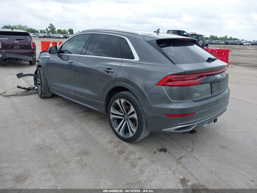 2019 Audi Q8 VIN WA1CVAF13KD014999 IAAI salvage auction — FRONT END, Wait Title, sold $8,800 on 2026-08-01 (photo 3)