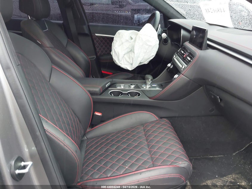 2025 Genesis G70 VIN KMTG54SE9SU145003 IAAI salvage auction — FRONT END, Wait Title, sold $15,000 on 2026-07-23 (photo 5)