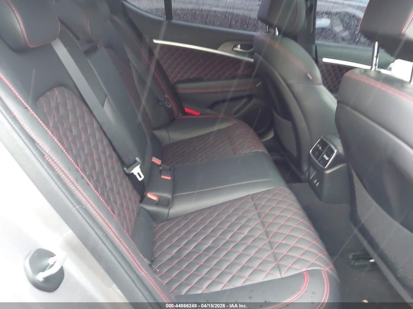 2025 Genesis G70 VIN KMTG54SE9SU145003 IAAI salvage auction — FRONT END, Wait Title, sold $15,000 on 2026-07-23 (photo 8)