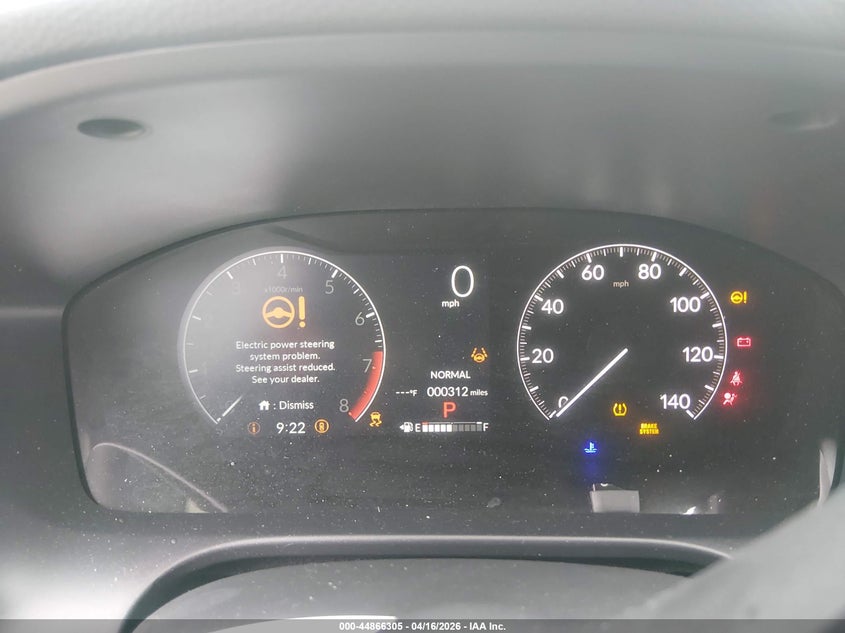 2026 Honda Hr-v VIN 3CZRZ2H58TM743512 IAAI salvage auction — FRONT END, Wait Title, sold $8,000 on 2026-07-29 (photo 7)