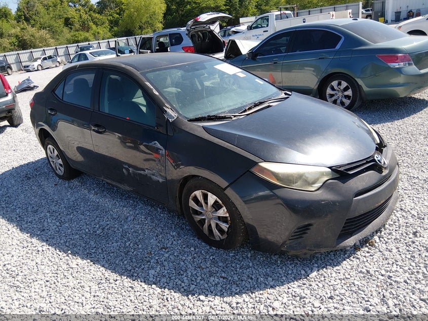 2014 Toyota Corolla VIN 5YFBURHE4EP117577 IAAI salvage auction — FRONT END, Salvage Title, sold $1,400 on 2026-07-09 (photo 1)