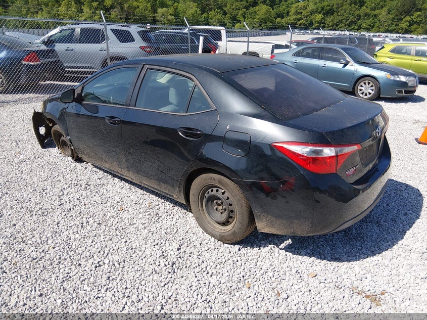 2014 Toyota Corolla VIN 5YFBURHE4EP117577 IAAI salvage auction — FRONT END, Salvage Title, sold $1,400 on 2026-07-09 (photo 3)