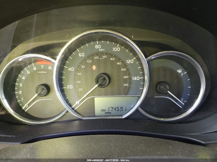 2014 Toyota Corolla VIN 5YFBURHE4EP117577 IAAI salvage auction — FRONT END, Salvage Title, sold $1,400 on 2026-07-09 (photo 7)
