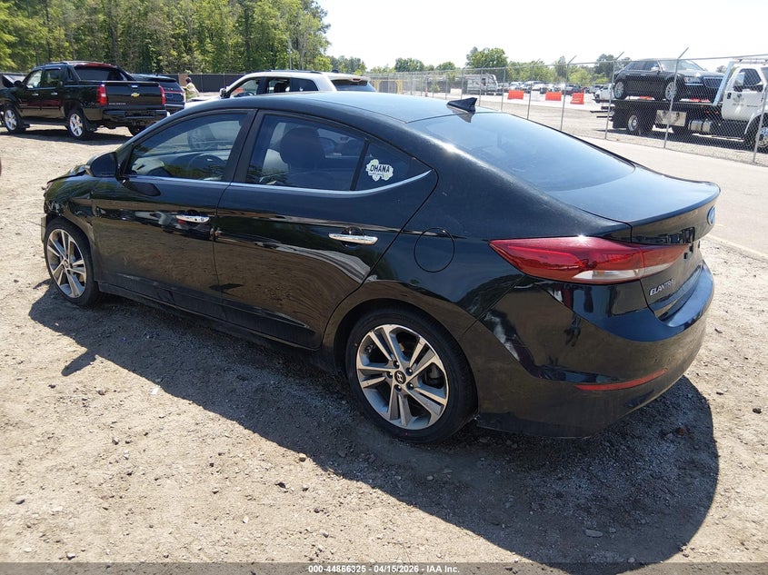 2017 Hyundai Elantra VIN KMHD84LFXHU289793 IAAI salvage auction — FRONT END, Wait Title, sold $525 on 2026-07-29 (photo 3)