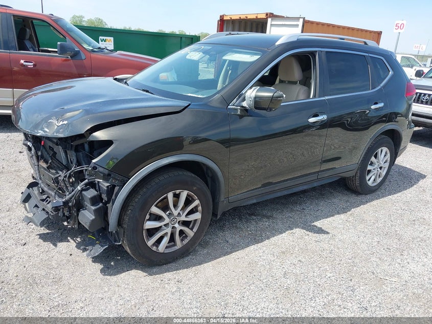 2017 Nissan Rogue VIN KNMAT2MV9HP601360 IAAI salvage auction — FRONT END, Salvage - Greater Than 75% (Maryland), sold $1,100 on 2026-07-20 (photo 2)