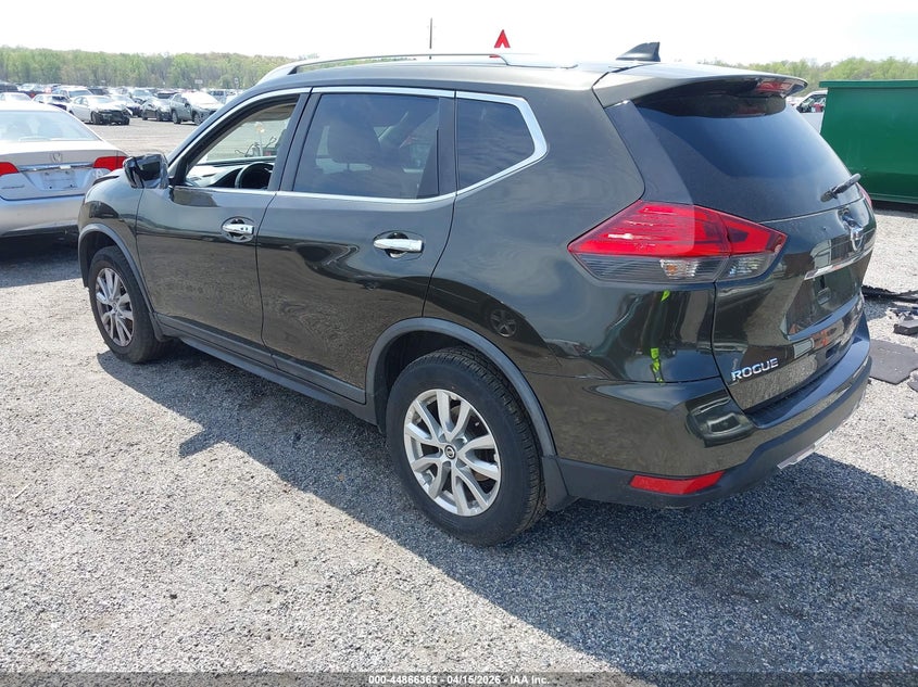 2017 Nissan Rogue VIN KNMAT2MV9HP601360 IAAI salvage auction — FRONT END, Salvage - Greater Than 75% (Maryland), sold $1,100 on 2026-07-20 (photo 3)