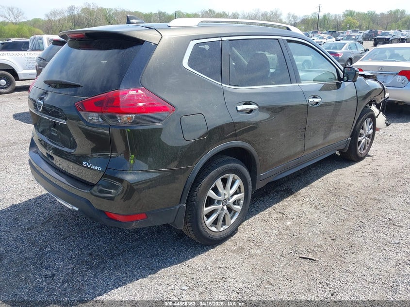 2017 Nissan Rogue VIN KNMAT2MV9HP601360 IAAI salvage auction — FRONT END, Salvage - Greater Than 75% (Maryland), sold $1,100 on 2026-07-20 (photo 4)