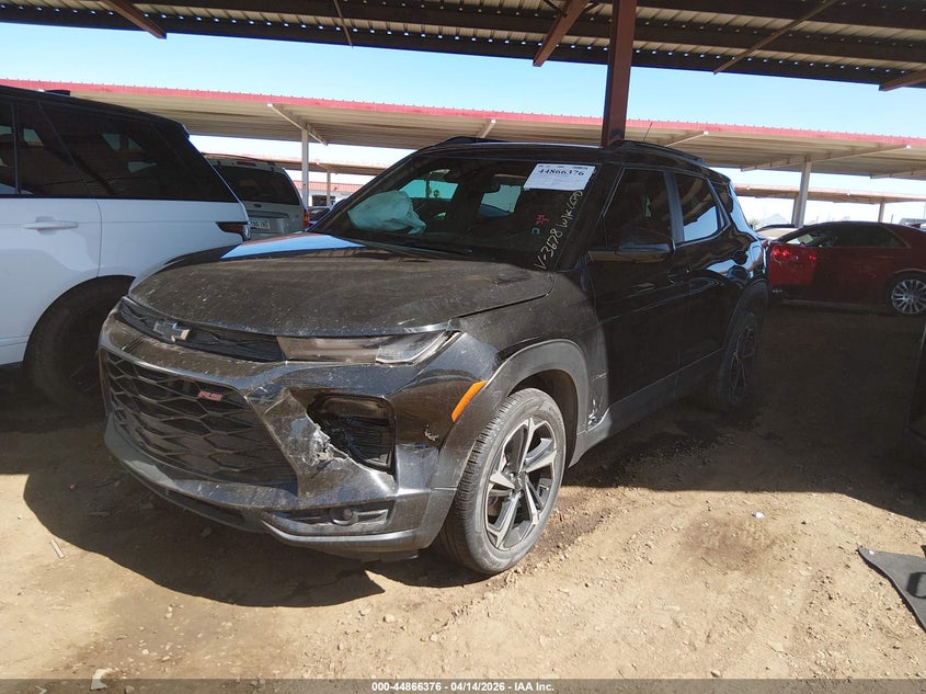 2023 Chevrolet Trailblazer VIN KL79MTSL0PB133678 IAAI salvage auction — LEFT FRONT, Salvage (Arizona), sold $4,525 on 2026-07-28 (photo 2)