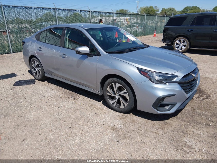 2023 Subaru LEGACY VIN 4S3BWAD60P3010905 IAAI salvage auction — HAIL, Clear (Kansas), sold $9,950 on 2026-08-07 (photo 1)