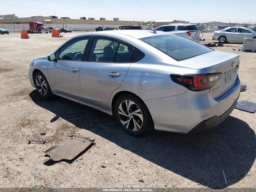 2023 Subaru LEGACY VIN 4S3BWAD60P3010905 IAAI salvage auction — HAIL, Clear (Kansas), sold $9,950 on 2026-08-07 (photo 3)