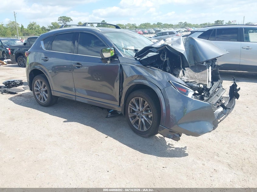2024 Mazda Cx-5 VIN JM3KFBEL1R0492175 IAAI salvage auction — FRONT END, Wait Title, sold $3,550 on 2026-07-16 (photo 1)