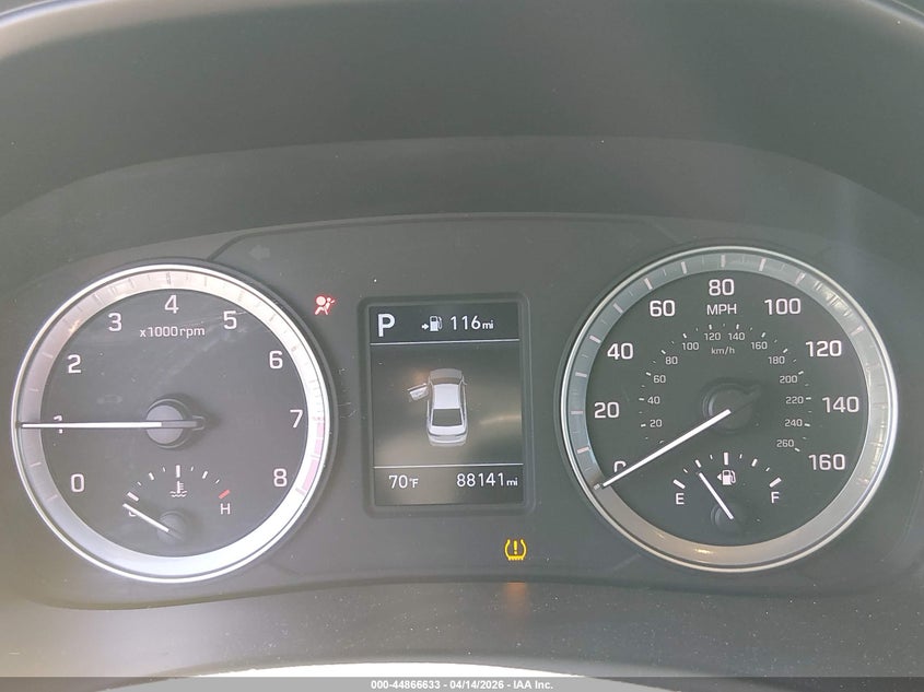 2019 Hyundai Sonata VIN 5NPE24AF6KH794972 IAAI salvage auction — FRONT END, Salvage (Nevada), sold $1,800 on 2026-07-24 (photo 7)
