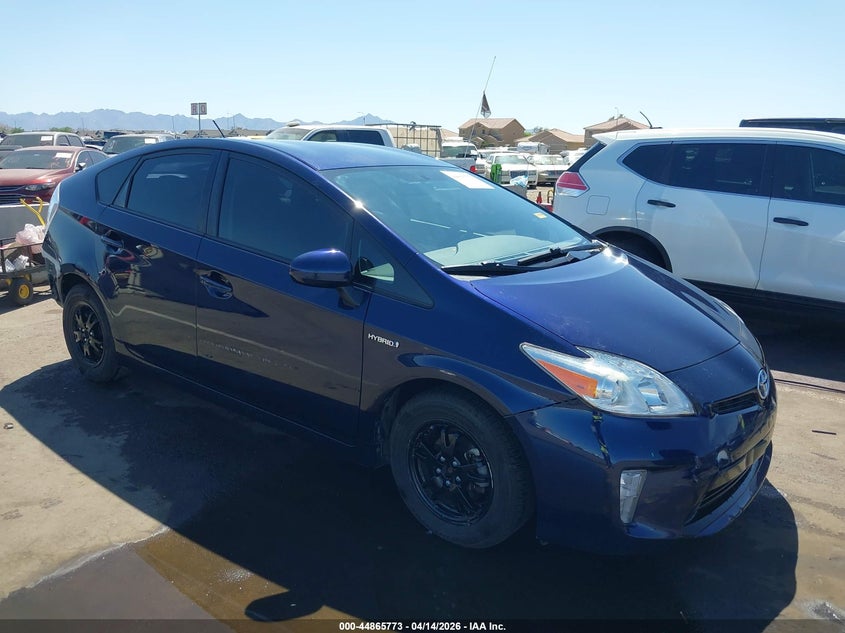 2015 Toyota Prius VIN JTDKN3DU9F0467824 IAAI salvage auction — FRONT & REAR, Wait Title, sold $2,600 on 2026-08-02 (photo 1)
