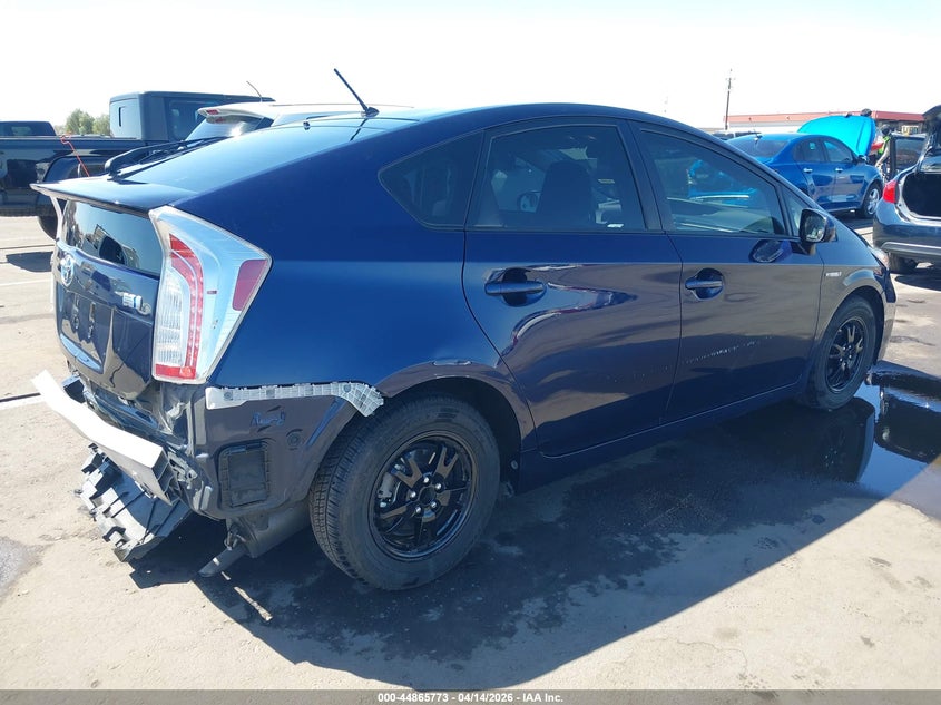 2015 Toyota Prius VIN JTDKN3DU9F0467824 IAAI salvage auction — FRONT & REAR, Wait Title, sold $2,600 on 2026-08-02 (photo 4)