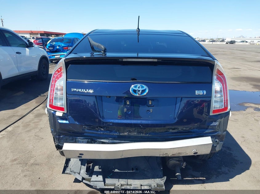 2015 Toyota Prius VIN JTDKN3DU9F0467824 IAAI salvage auction — FRONT & REAR, Wait Title, sold $2,600 on 2026-08-02 (photo 6)