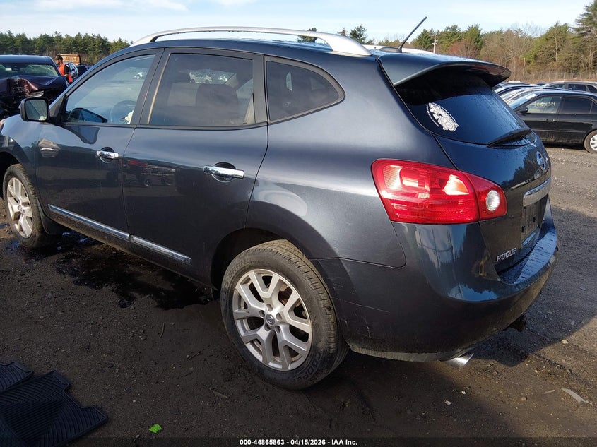 2013 Nissan Rogue VIN JN8AS5MV0DW111415 IAAI salvage auction — FRONT END, Salvage (Massachusetts), sold $425 on 2026-07-24 (photo 3)