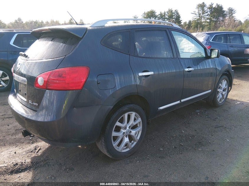 2013 Nissan Rogue VIN JN8AS5MV0DW111415 IAAI salvage auction — FRONT END, Salvage (Massachusetts), sold $425 on 2026-07-24 (photo 4)