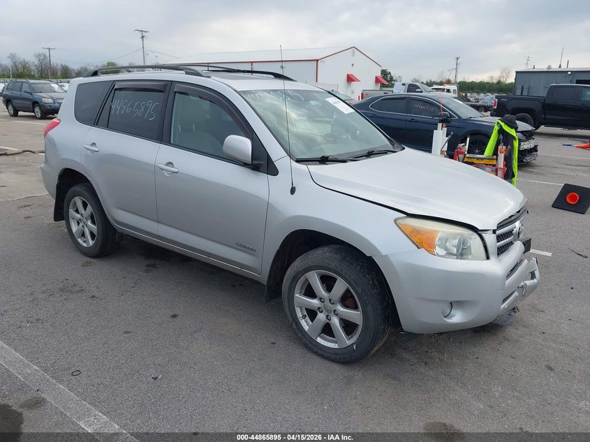 2008 Toyota Rav 4 VIN JTMBD31V485140768 IAAI salvage auction — LEFT FRONT, Clear (Indiana), sold $1,350 on 2026-07-10 (photo 1)