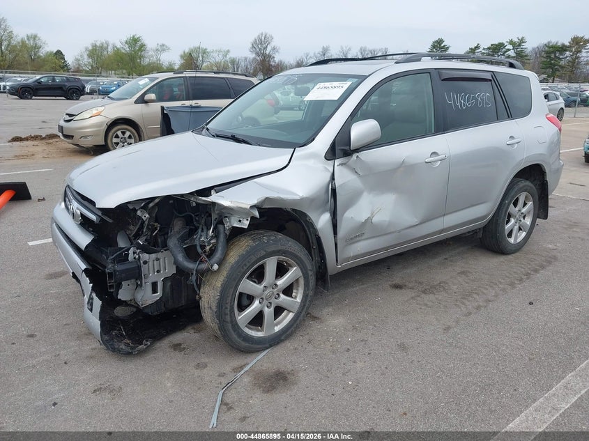 2008 Toyota Rav 4 VIN JTMBD31V485140768 IAAI salvage auction — LEFT FRONT, Clear (Indiana), sold $1,350 on 2026-07-10 (photo 2)