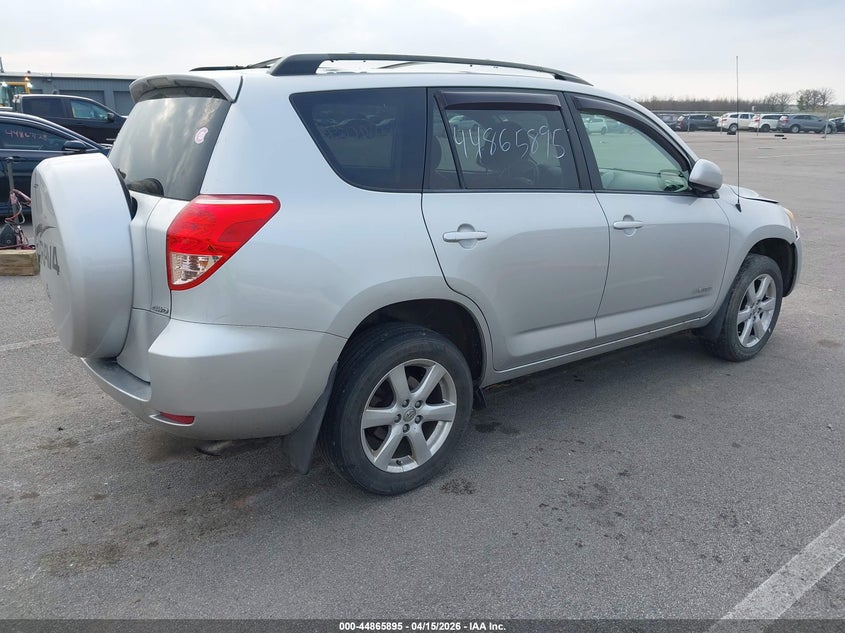 2008 Toyota Rav 4 VIN JTMBD31V485140768 IAAI salvage auction — LEFT FRONT, Clear (Indiana), sold $1,350 on 2026-07-10 (photo 4)