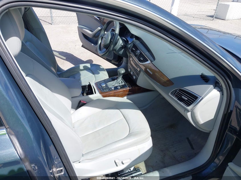 2012 Audi A6 VIN WAUGGAFC3CN147239 IAAI salvage auction — FRONT END, Rebuildable (Florida), sold $1,350 on 2026-07-11 (photo 5)