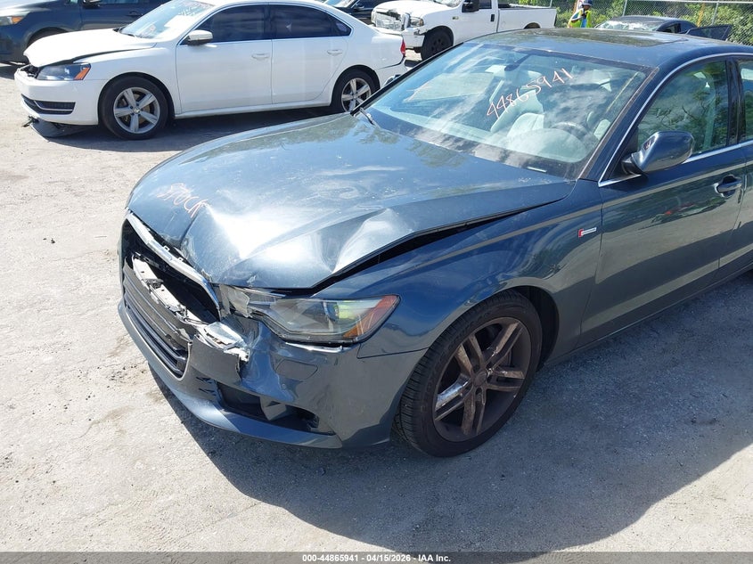 2012 Audi A6 VIN WAUGGAFC3CN147239 IAAI salvage auction — FRONT END, Rebuildable (Florida), sold $1,350 on 2026-07-11 (photo 6)