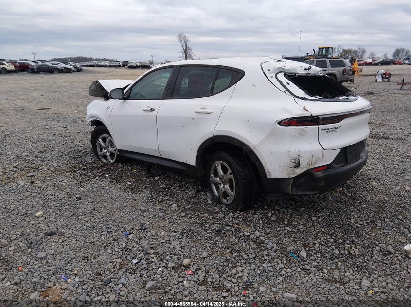 2023 Dodge Hornet VIN ZACNDFBN8P3A00992 IAAI salvage auction — FRONT & REAR, Wait Title, sold $25 on 2026-07-22 (photo 3)