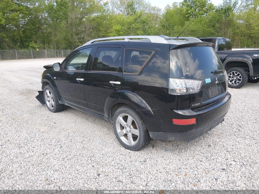 2007 Mitsubishi Outlander VIN JA4MT41X67U007950 IAAI salvage auction — FRONT END, Salvage (Kentucky), sold $275 on 2026-07-28 (photo 3)