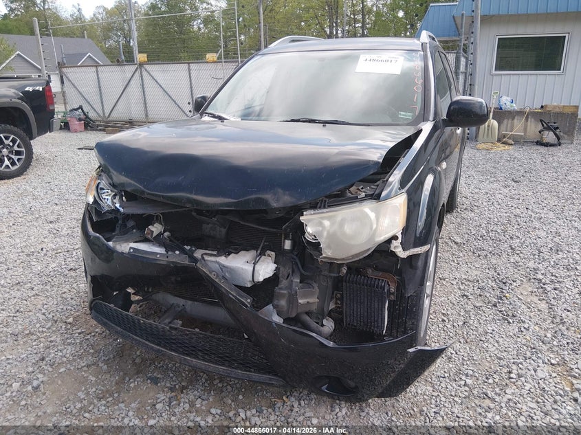 2007 Mitsubishi Outlander VIN JA4MT41X67U007950 IAAI salvage auction — FRONT END, Salvage (Kentucky), sold $275 on 2026-07-28 (photo 6)