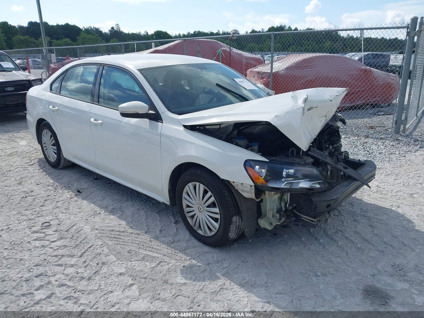 2014 Volkswagen Passat VIN 1VWAP7A31EC026689 IAAI salvage auction — FRONT END, Salvage Title, sold $325 on 2026-07-09 (photo 1)