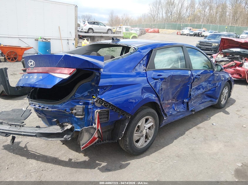 2025 Hyundai Elantra VIN KMHLL4DG3SU857701 IAAI salvage auction — ALL OVER, Salvage Title, sold $2,400 on 2026-07-15 (photo 4)