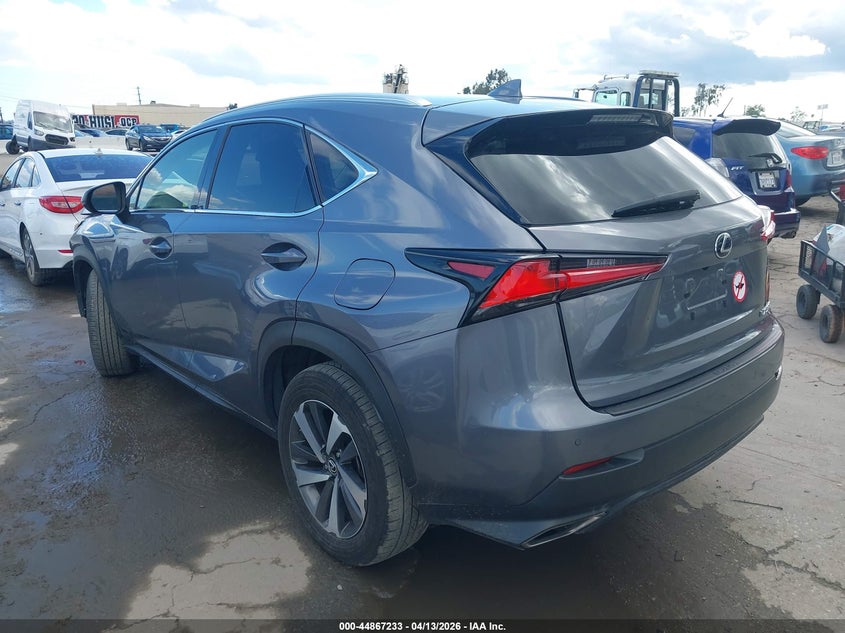 2019 Lexus Nx VIN JTJBARBZ0K2187265 IAAI salvage auction — FRONT END, Salvage (California), sold $7,125 on 2026-07-08 (photo 3)