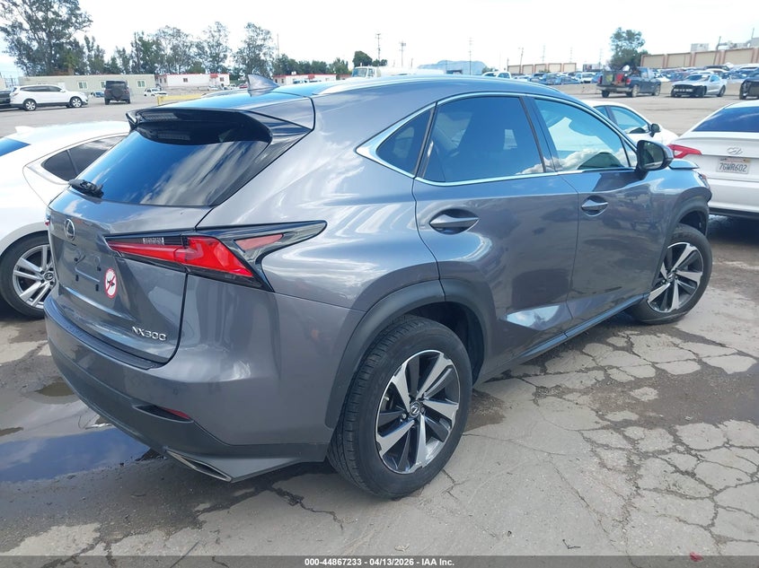 2019 Lexus Nx VIN JTJBARBZ0K2187265 IAAI salvage auction — FRONT END, Salvage (California), sold $7,125 on 2026-07-08 (photo 4)