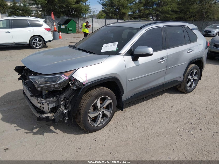 2021 Toyota Rav 4 VIN JTMAB3FV9MD050249 IAAI salvage auction — FRONT END, Wait Title, sold $13,000 on 2026-07-14 (photo 2)