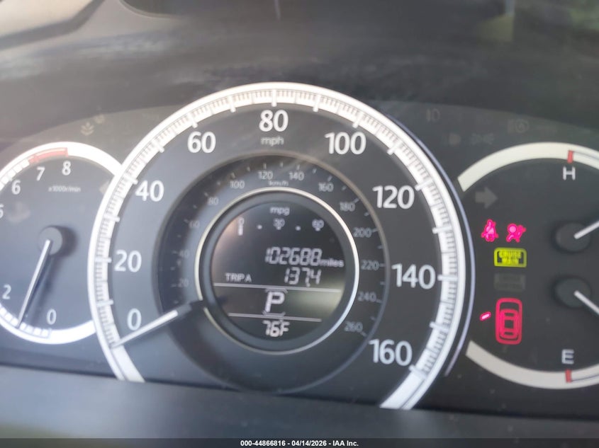 2014 Honda Accord VIN 1HGCR2F79EA156527 IAAI salvage auction — FRONT END, Salvage (Mississippi), sold $2,600 on 2026-07-10 (photo 7)