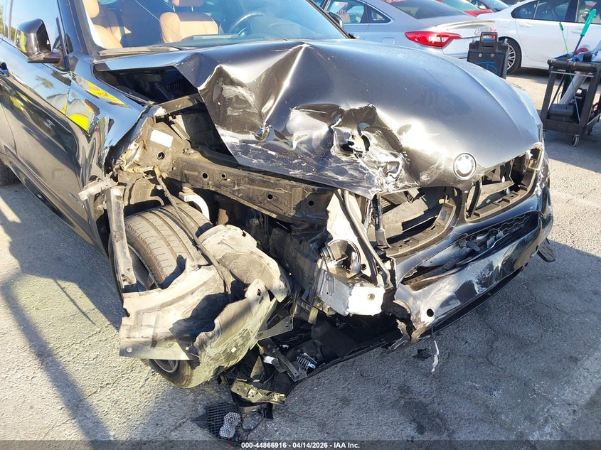 2016 BMW X6 VIN 5UXKU0C56G0F92617 IAAI salvage auction — FRONT END, Wait Title, sold $1,550 on 2026-08-27 (photo 6)