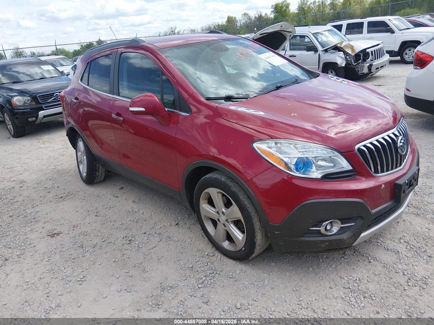 2016 Buick Encore VIN KL4CJBSBXGB620724 IAAI salvage auction — REAR END, Salvage (Kentucky), sold $975 on 2026-07-20 (photo 1)