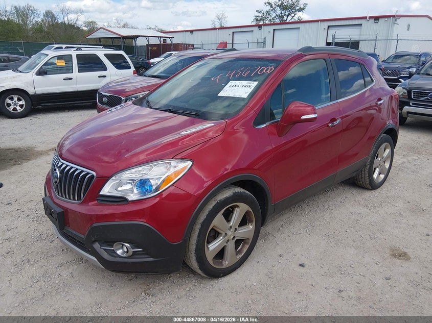 2016 Buick Encore VIN KL4CJBSBXGB620724 IAAI salvage auction — REAR END, Salvage (Kentucky), sold $975 on 2026-07-20 (photo 2)