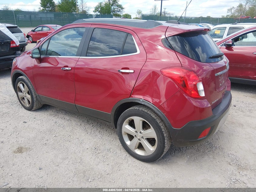 2016 Buick Encore VIN KL4CJBSBXGB620724 IAAI salvage auction — REAR END, Salvage (Kentucky), sold $975 on 2026-07-20 (photo 3)