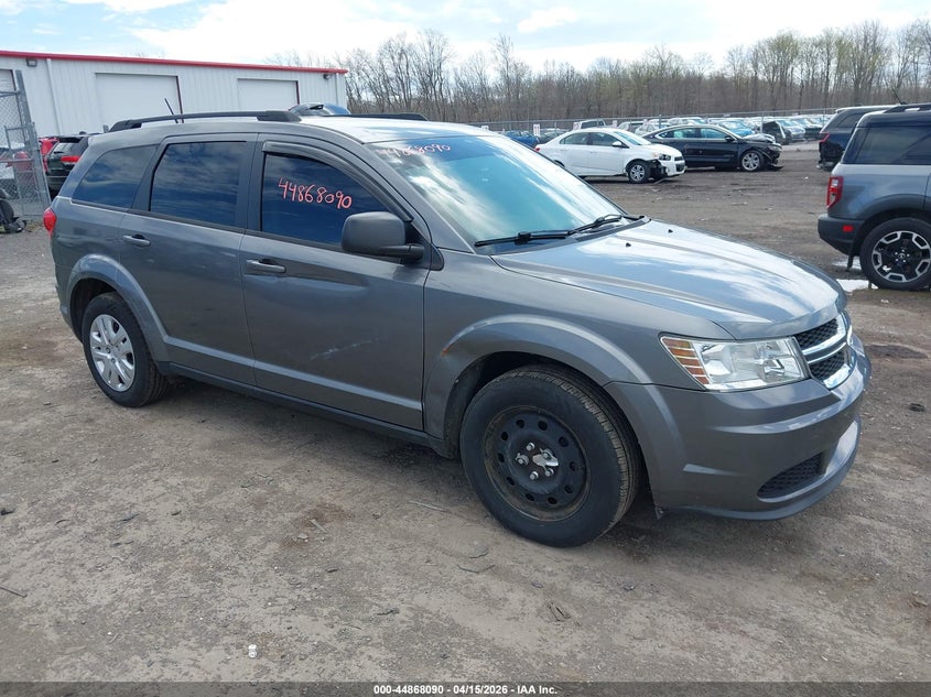 2013 Dodge Journey VIN 3C4PDCAB5DT723565 IAAI salvage auction — SIDE, Mv-907A (New York), sold $475 on 2026-07-09 (photo 1)