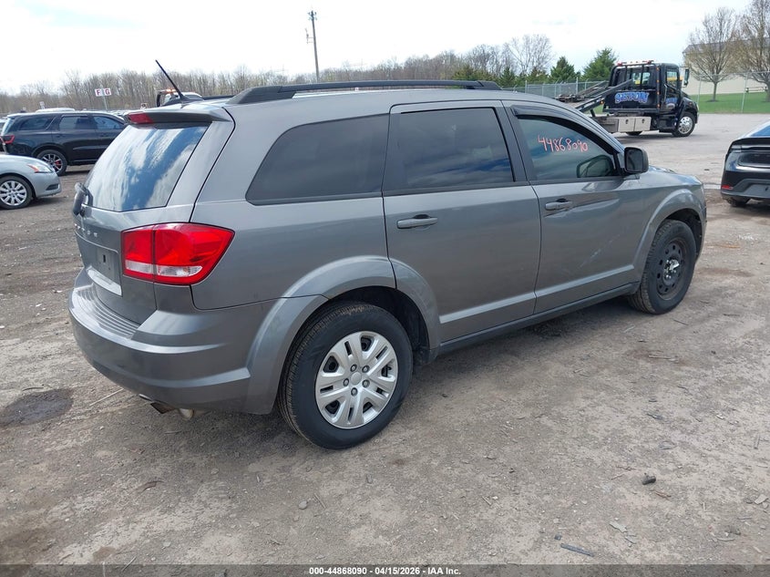 2013 Dodge Journey VIN 3C4PDCAB5DT723565 IAAI salvage auction — SIDE, Mv-907A (New York), sold $475 on 2026-07-09 (photo 4)