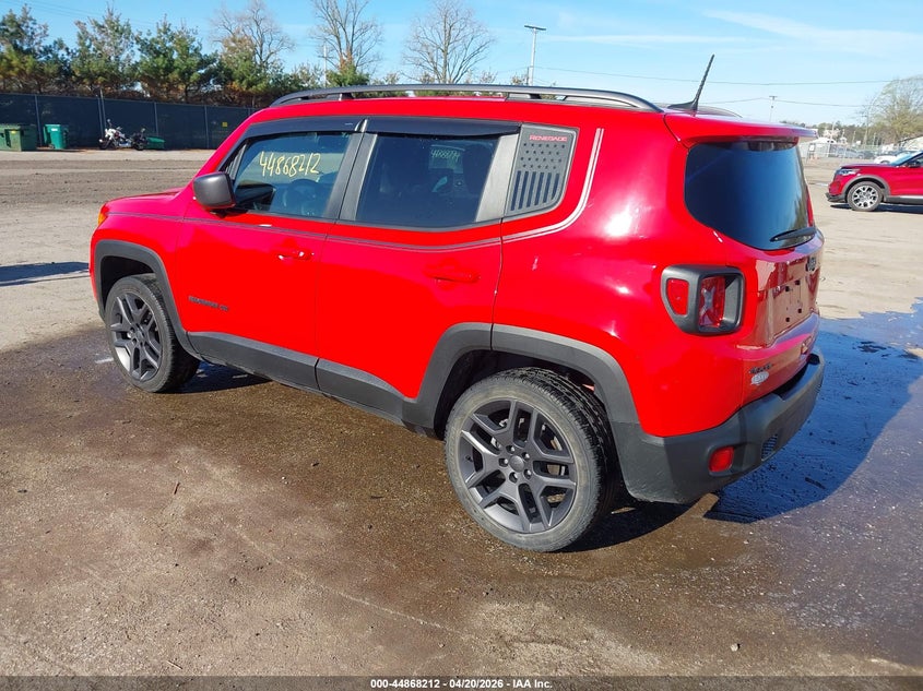 2021 Jeep Renegade VIN ZACNJDBB6MPM77523 IAAI salvage auction — HAIL, Salvage (Indiana), sold $3,800 on 2026-07-07 (photo 3)