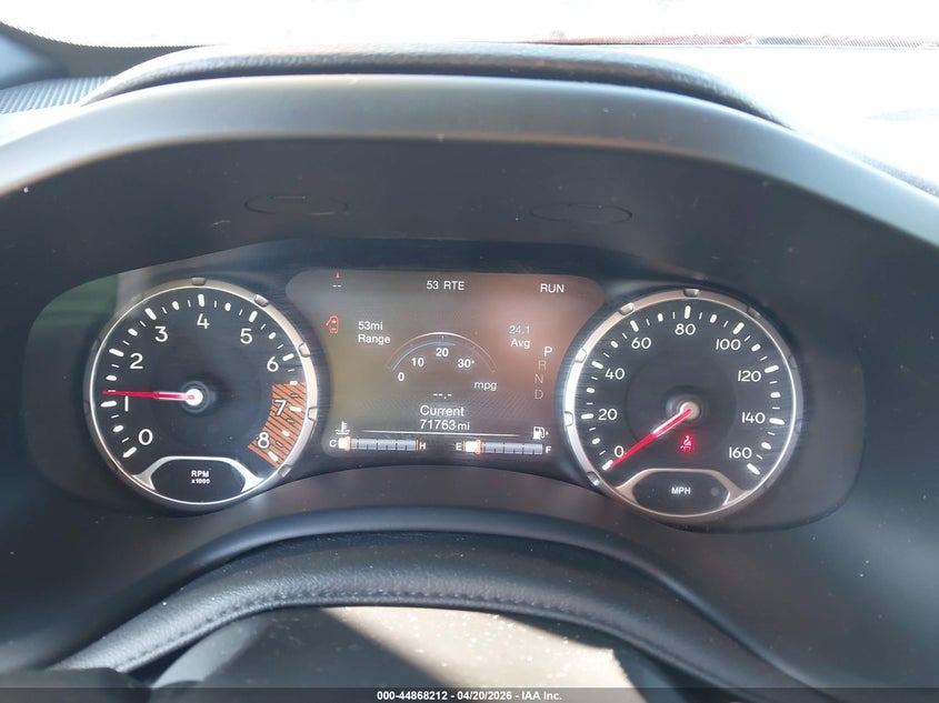 2021 Jeep Renegade VIN ZACNJDBB6MPM77523 IAAI salvage auction — HAIL, Salvage (Indiana), sold $3,800 on 2026-07-07 (photo 7)