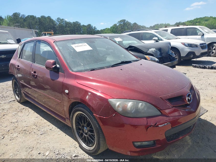 2008 Mazda 3 VIN JM1BK343181134434 IAAI salvage auction — RIGHT REAR, Bill Of Sale (Georgia), sold $175 on 2026-07-28 (photo 1)