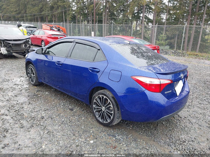 2015 Toyota Corolla VIN 5YFBURHE1FP240576 IAAI salvage auction — FRONT END, Wait Title, sold $1,050 on 2026-07-08 (photo 3)