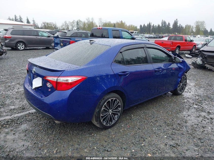 2015 Toyota Corolla VIN 5YFBURHE1FP240576 IAAI salvage auction — FRONT END, Wait Title, sold $1,050 on 2026-07-08 (photo 4)