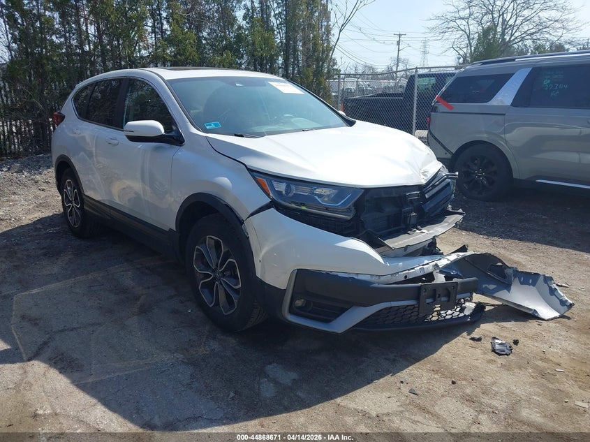 2021 Honda Cr-v VIN 2HKRW2H51MH639143 IAAI salvage auction — FRONT END, Salvage (Rhode Island), sold $5,700 on 2026-07-25 (photo 1)