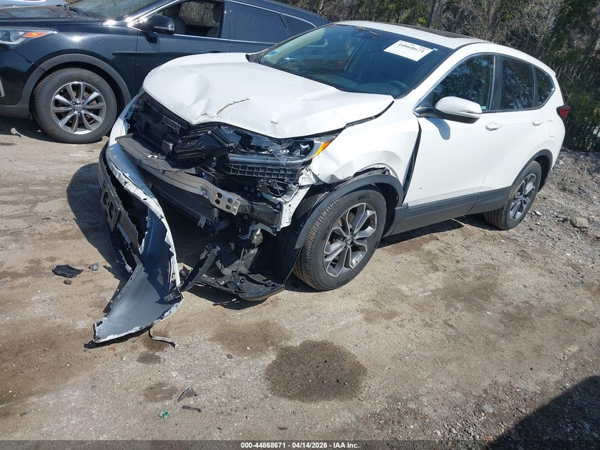 2021 Honda Cr-v VIN 2HKRW2H51MH639143 IAAI salvage auction — FRONT END, Salvage (Rhode Island), sold $5,700 on 2026-07-25 (photo 2)