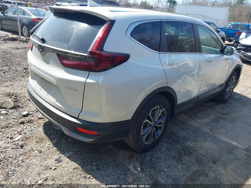2021 Honda Cr-v VIN 2HKRW2H51MH639143 IAAI salvage auction — FRONT END, Salvage (Rhode Island), sold $5,700 on 2026-07-25 (photo 4)