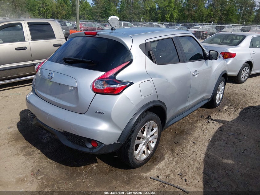 2017 Nissan Juke VIN JN8AF5MV7HT751827 IAAI salvage auction — LEFT SIDE, Wait Title, sold $1,050 on 2026-07-10 (photo 4)